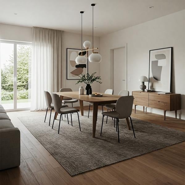 Should I Put a Rug under Dining Table